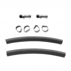 1964-1965 Mustang OEM Steel C4 Transmission Cooler Line Hose Kit, 8 Pieces