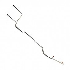 1966 Mustang OEM Steel C4 Transmission Cooler Line Set, 200 6-Cylinder