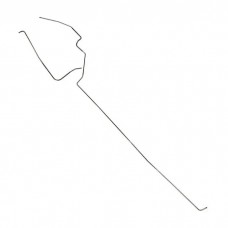 1962-1963 Ford Thunderbird Front To Rear Fuel Line, 2-Piece, 3/8" Stianless Steel