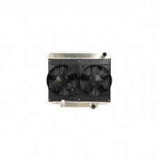 1967-1970 Radiator Module,5.0 Coyote,Open Spal Dual 11 In. Fan