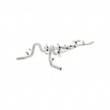 1964-1967  Chevelle Magnaflow Street Series,3.0",Stainless Steel, Crossmember-back