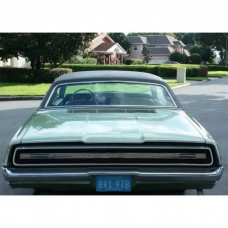 1967-1969 Ford Thunderbird Back Glass For 2Door Hard Top