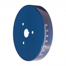 Engine Harmonic Balancer Cover; For SB Chevy using 8 Inch Damper; Blue