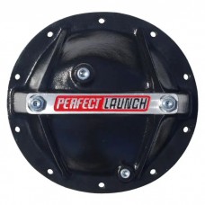 Differential Cover; Perfect Launch Model; Fits GM 10 Bolt 8.2/8.5; Alum; Black