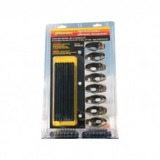 Eng Rocker Arm and Push Rod Kit; Long Slot Style; 1.5 Ratio; 3/8 Stud; SB Chevy