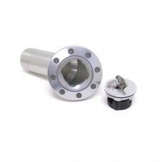 RideTech Filler Necks and Billet Locking Fuel Doors 81000034