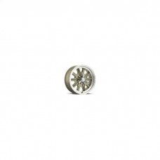 Legendary HB44 Alloy Wheel, 4 Lug, Charcoal Inserter / Machined X 4.5"
