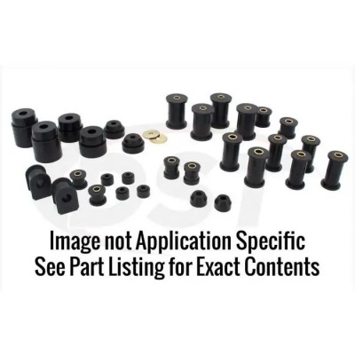 1965-1966 GTO/Lemans/Tempest  Black Complete Suspension Bushing Kit