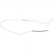 1966-1967 Pontiac GTO / Tempest / LeMans Convertible V8 5/16" Main Fuel Line 1pc, Stainless Steel