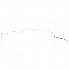 1968-1969 Pontiac GTO / Tempest / LeMans Hardtop LH Routing 3/8" Main Fuel Line 1pc, Stainless Steel