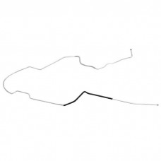 1970 Pontiac GTO / Tempest / LeMans Hardtop LH Routing 3/8" Main Fuel Line 1pc, Stainless Steel