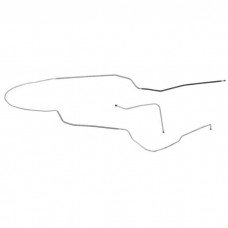 1971-1972 Pontiac GTO / Tempest / LeMans Convertible RH Routing 5/16" Fuel Vapor Lines 2pc, OE Steel