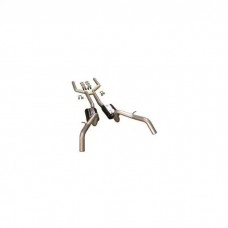Firebird Dual Exhaust Kit, 3", Flowmaster, 1967-1969