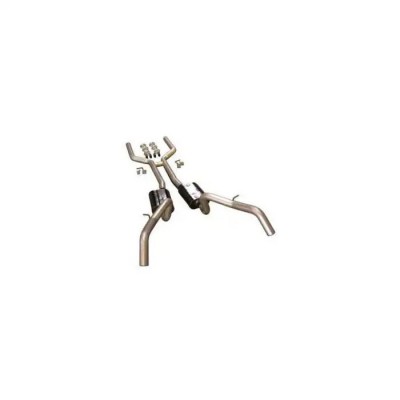 Firebird Dual Exhaust Kit, 3", Flowmaster, 1967-1969