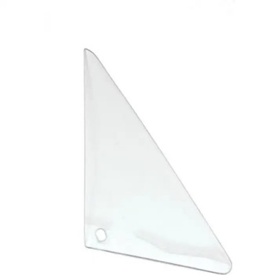 Firebird Vent Window Glass, Clear, Coupe & Convertible, Right, 1967