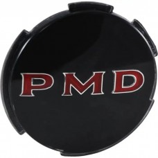 Firebird Wheel Cover Emblem, Black "PMD,"  2 7/16" 1967-1970