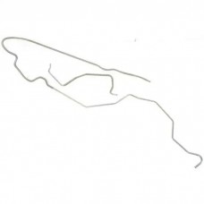 1976-1978 Firebird Fuel Return Line, 400 c.i., Front To Rear, 1/4", Stainless Steel