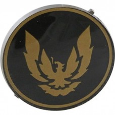 Firebird Wheel Center Cap Emblem, GTA, Gold, 1988-1992