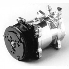 Firebird Air Conditioning Compressor, Chrome, Sanden 508/134A, 1967-1981