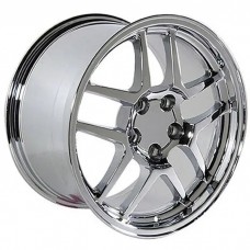 Firebird 17X9.5 Z06 Style Reproduction Wheel, Chrome, 1993-2002