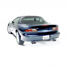 Firebird Exhaust System, 3" Cat Back Adjustable, V8, Borla, 1998-2002