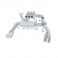 Firebird Exhaust System, 3" Cat Back Adjustable, Borla, V8, 1984-1992