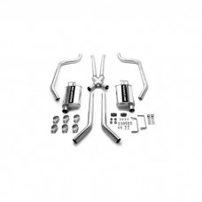 Firebird Street Series Stainless Crossmember-Back Performance Exhaust System, 1967-1973