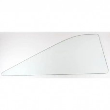 1963-64 Galaxie Fastback Quarter Glass - Clear - LH or RH
