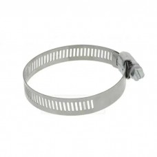 1961-67 Ford Econline Air Cleaner Clamp For Two Barrel Carburetor, Stainless Steel, 2 5/8"