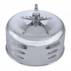 1949-1954 Chevy Air Cleaner, Louvered Mushroom Style, Two Barrel Carburetor