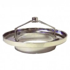 1949-1954 Chevy Air Cleaner Base For Two Barrel Carburetor, Chrome, 2 5/8"