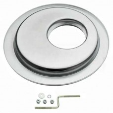 Chevy Open Air Cleaner Base, Offset, 14'', 1949-1954