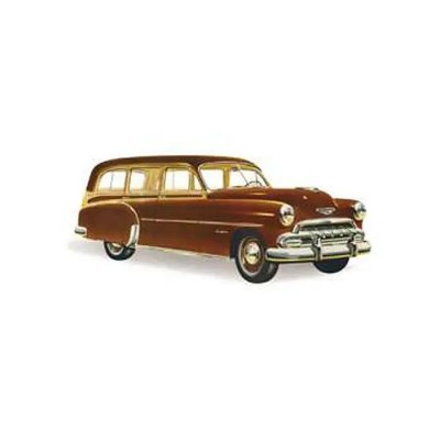 1949-1952 Chevy Stationary Quarter Glass, Station Wagon, Except 1949 Woody
