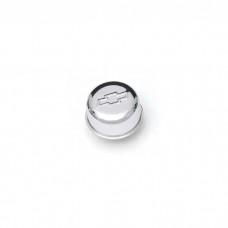 Valve Cover Breather,Push-In,Chrome Bowtie,55-72