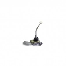 Shifter Lever, Lokar, Single Bend, for Tremec TKO 500 and TKO 600 Manual Transmissions, Chrome Finish
