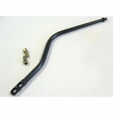 Shifter Lever, Lokar, Double Bend, 16-Inch, for Tremec TKO 500, 600, and T56 Magnum Manual Transmissions, Midnight Series