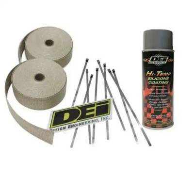 Automotive Exhaust & Header Wrap Kit - Aluminum