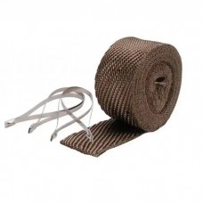 Pipe Wrap & Locking Ties Kit - Titanium - 2 in x 25 ft