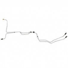 1964-1965 Oldsmobile Cutlass / 442 / F85 Powerglide w/AC 5/16" Transmission Cooler Lines 2pc, OE Steel