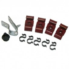 1964-1967 Oldsmobile Cutlass / 442  Fuel Line Clip Set 3/8" - With Fuel Return Line 11pc