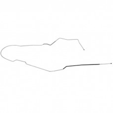 1966 Oldsmobile Cutlass/442/F85 Hardtop 5/16" Main Fuel Line 1pc, OE Steel