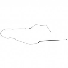 1967 Cutlass/442/F85 V8 Convertible 5/16" Main Fuel Line 1pc, Stainless Steel