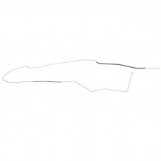 1966  Cutlass/442/F85 Hardtop 1/4" Fuel Return Line 1pc, OE Steel