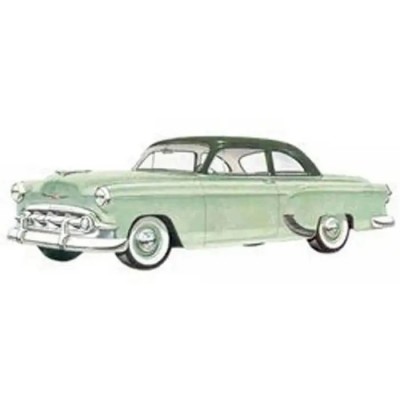 Chevy Stationary Quarter Glass, Tinted, 150 Club And Business Coupe, 1953