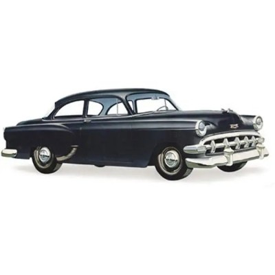 Chevy Quarter Glass, Tinted, Utility Sedan, 1954
