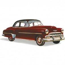 Chevy Door Glass, Clear, Business And Sport Coupe, 1949-1952