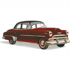 Chevy Quarter Glass, Clear, 210 Sport Coupe, 1949-1952