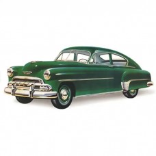 Chevy Rear Glass, Tinted, Fleetline 2 & 4-Door Sedan, 1949-1952
