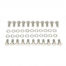 Nova Oil Pan Bolt Set, Big Block, Stainless Steel, 1967-69