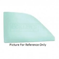 QUARTER WINDOW GLASS - COUPE LH - TINTED,73-74
